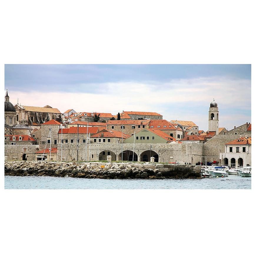 Dekor skleněný - Dubrovnik