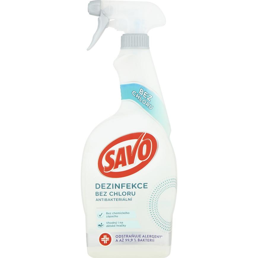SAVO dezinfekce žádný chlor