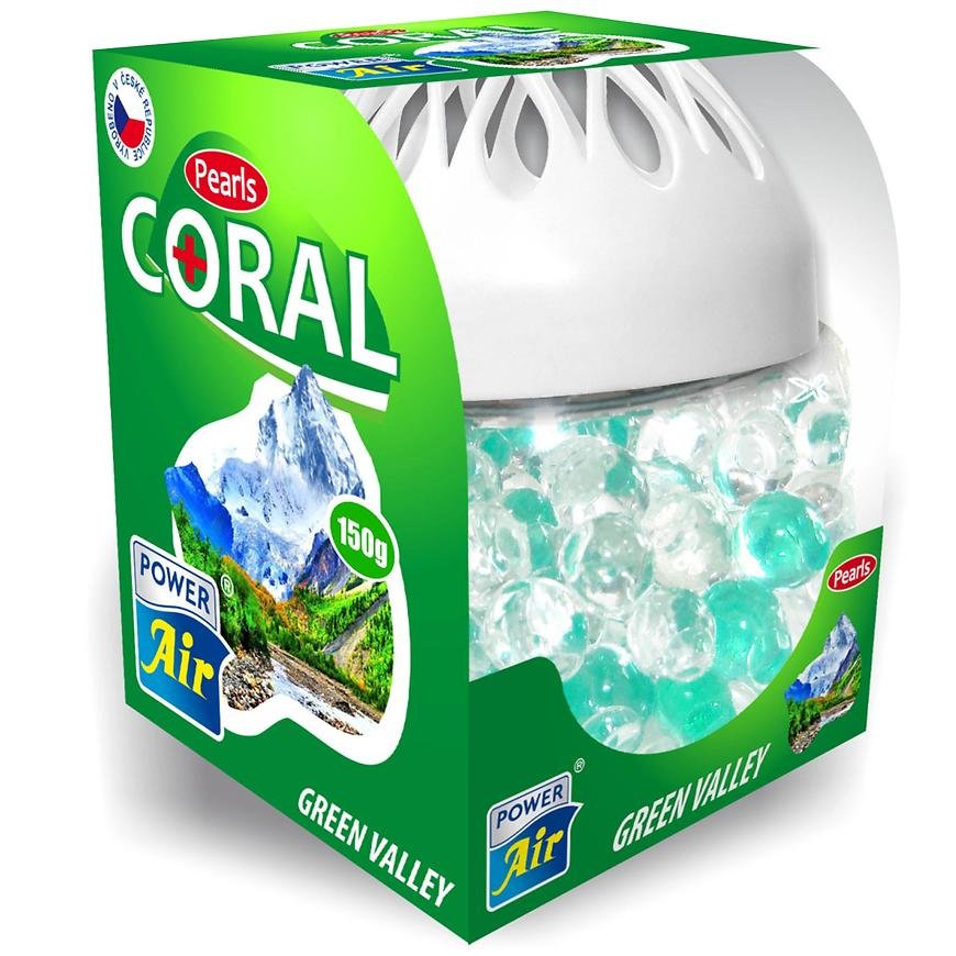Coral plus green valley