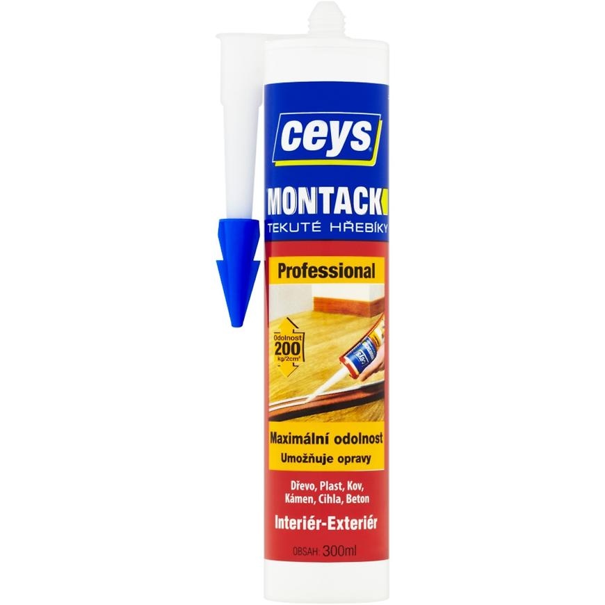Montážní lepidlo Ceys Montack Professional tekuté