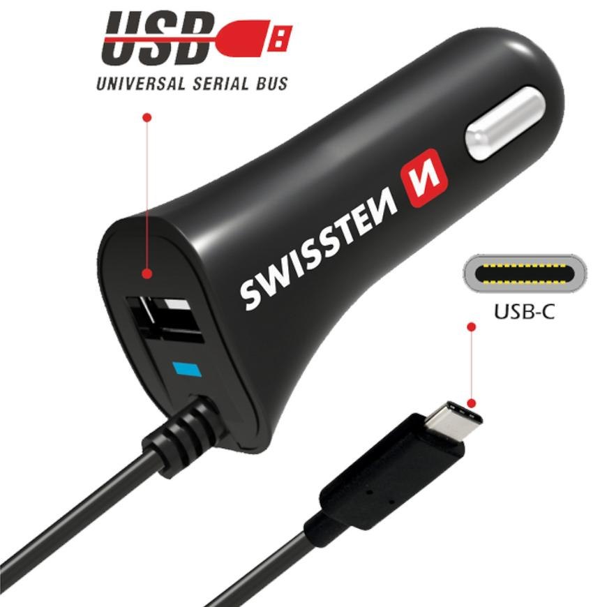 Nabíječka CL Swissten USB-C A