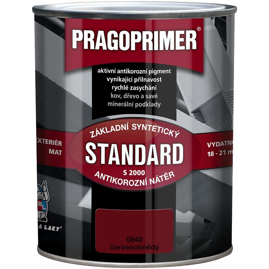 Pragoprimer Standard 0840 červenohnědý
