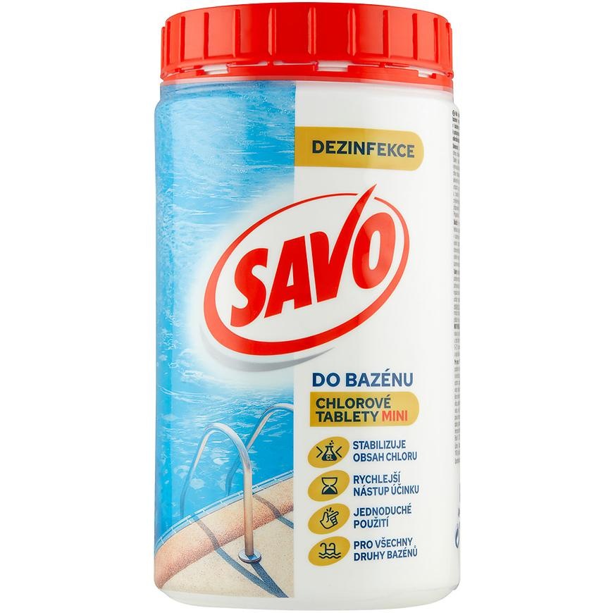 SAVO chlórové tablety MINI 0.8