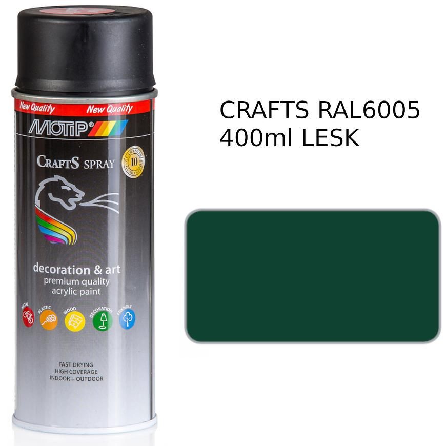 Sprej Crafts zelená RAL6005