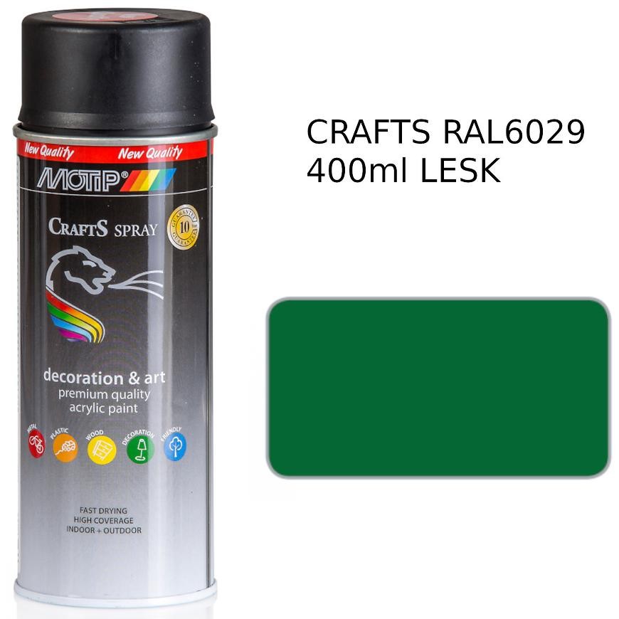 Sprej Crafts zelená RAL6029