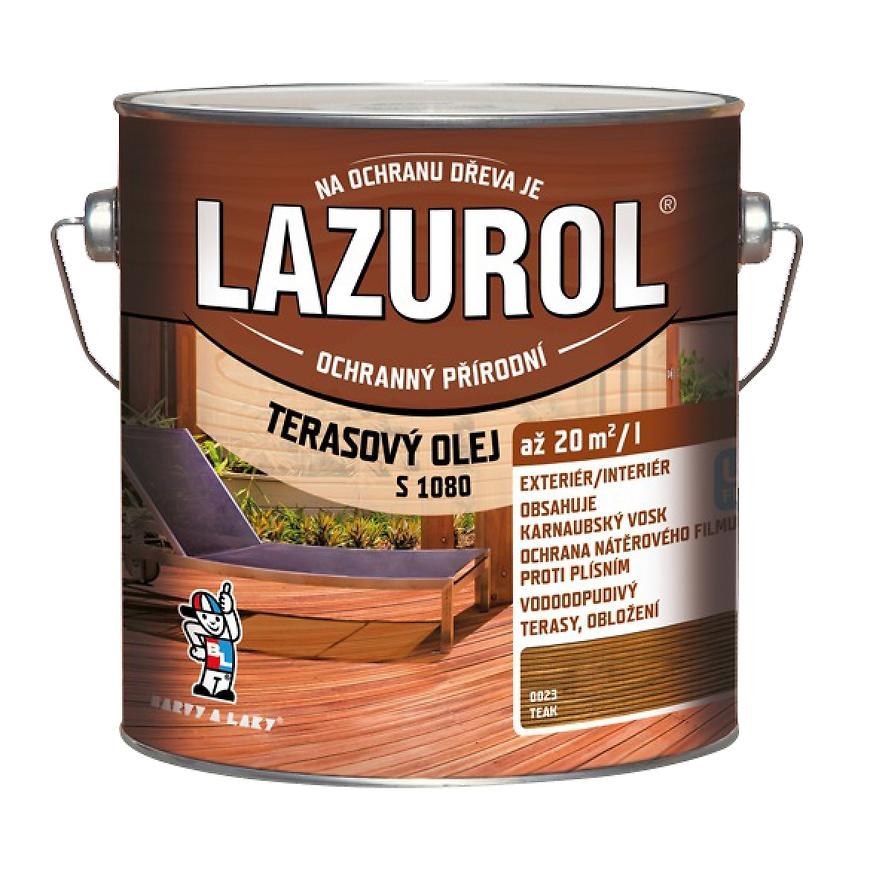 Lazurol terasový olej teak