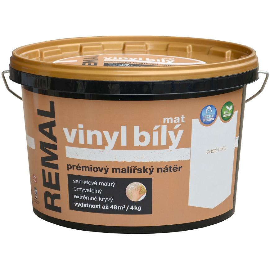 Remal Vinyl mat bily