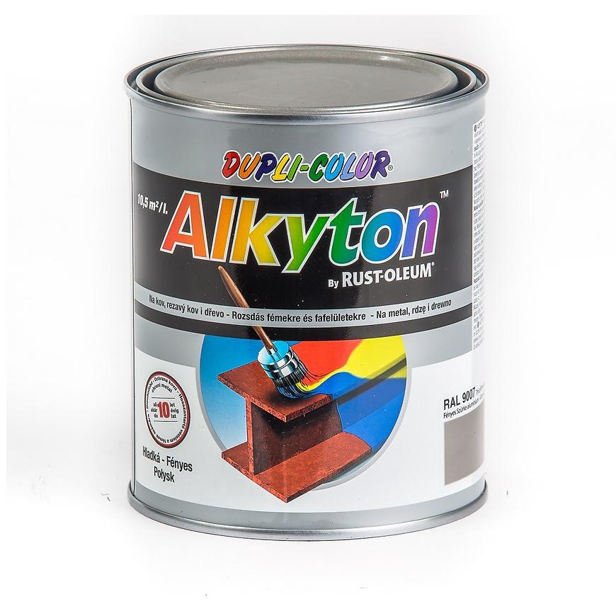 Alkyton RAL9007 lesk