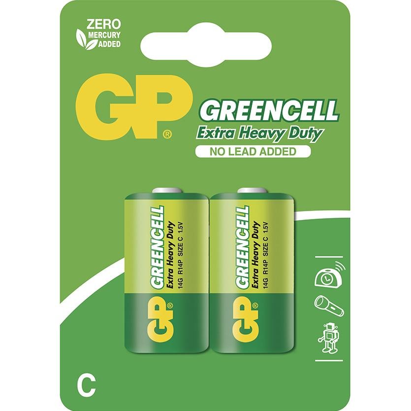 Zinková baterie GP Greencell C