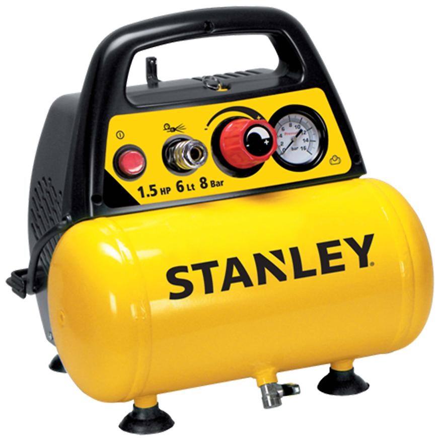 Kompresor bezolejový Stanley 6 l