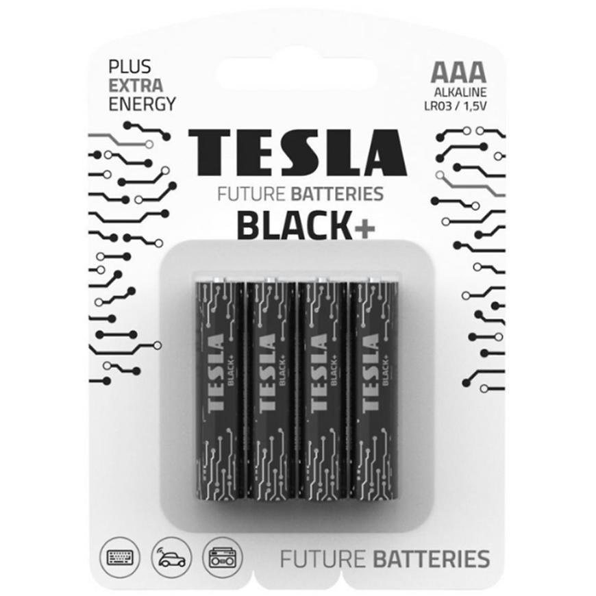 Baterie Tesla AAA LR03 Black+