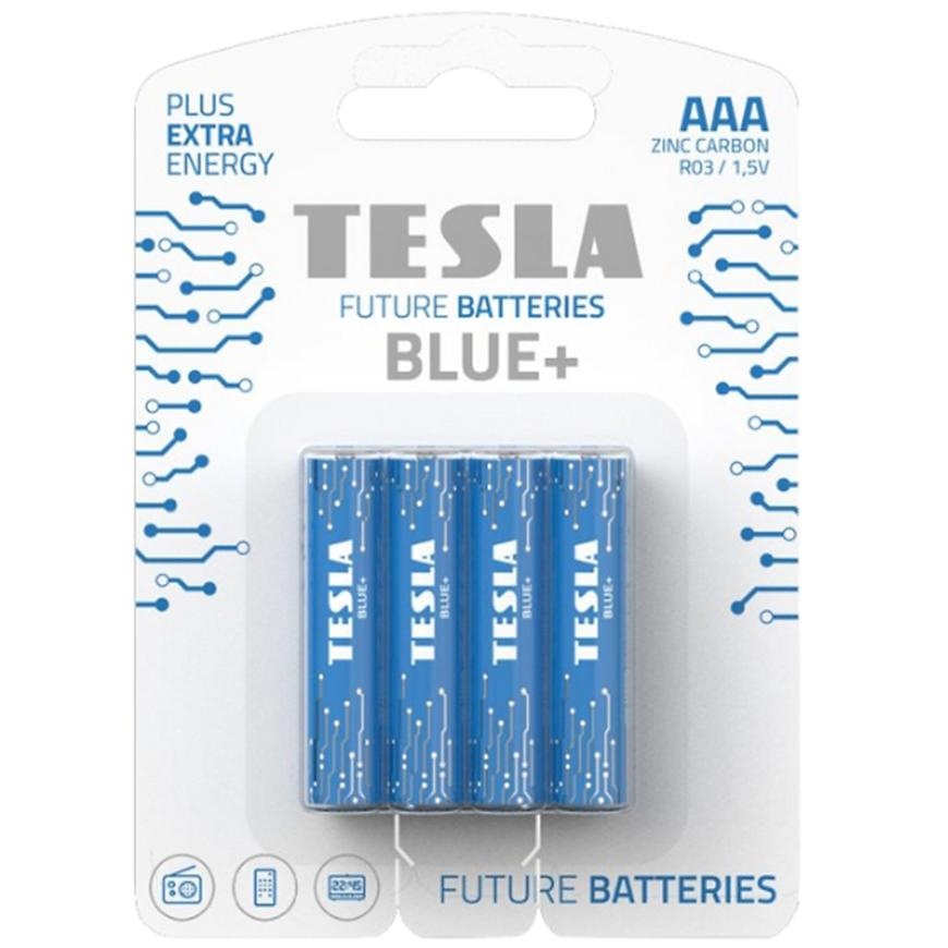 Baterie Tesla AAA R03 Blue+