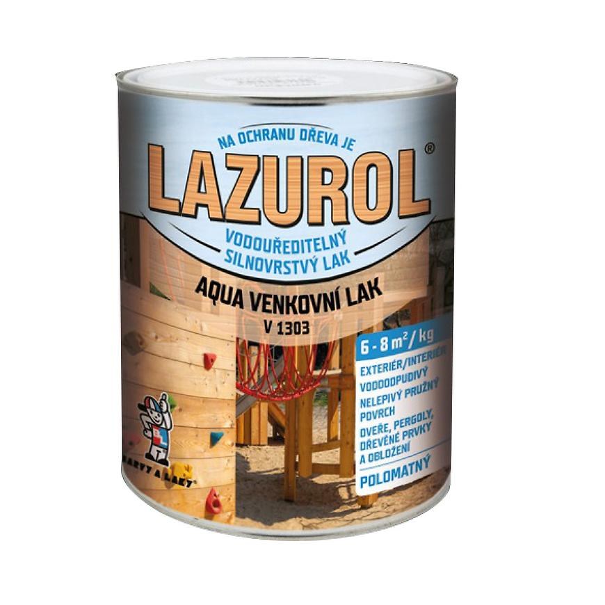 Lazurol Aqua silnovrstvý lak na dřevo