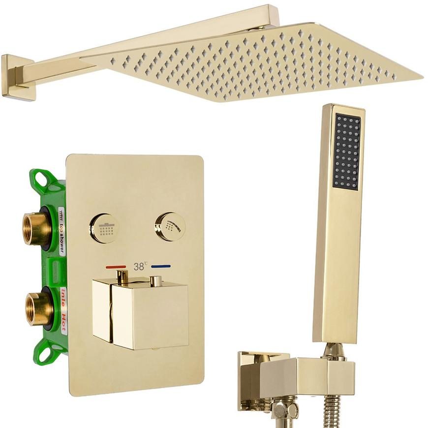 Podomítkový sprchový set s termostatem Fenix-Davis